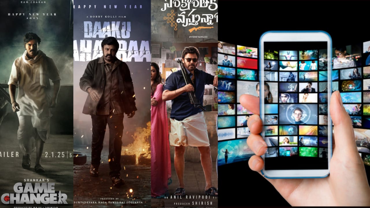 Sankranthi 2025 Movies and Web Series: Upcoming Releases in Theaters and OTT