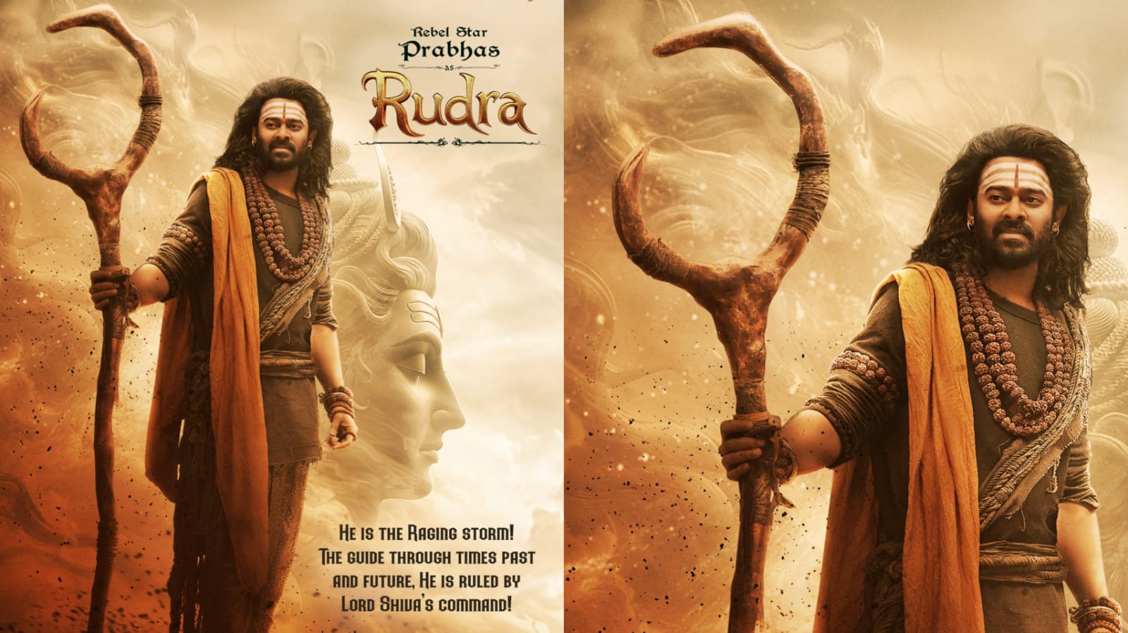 Prabhas As Rudra In Manchu Vishnu's 'Kannappa' Movie